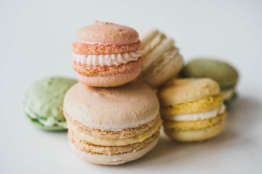 Handmade macarons 